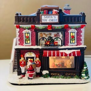 St. Nicholas Square Village Collection - Santa's Toy Chest